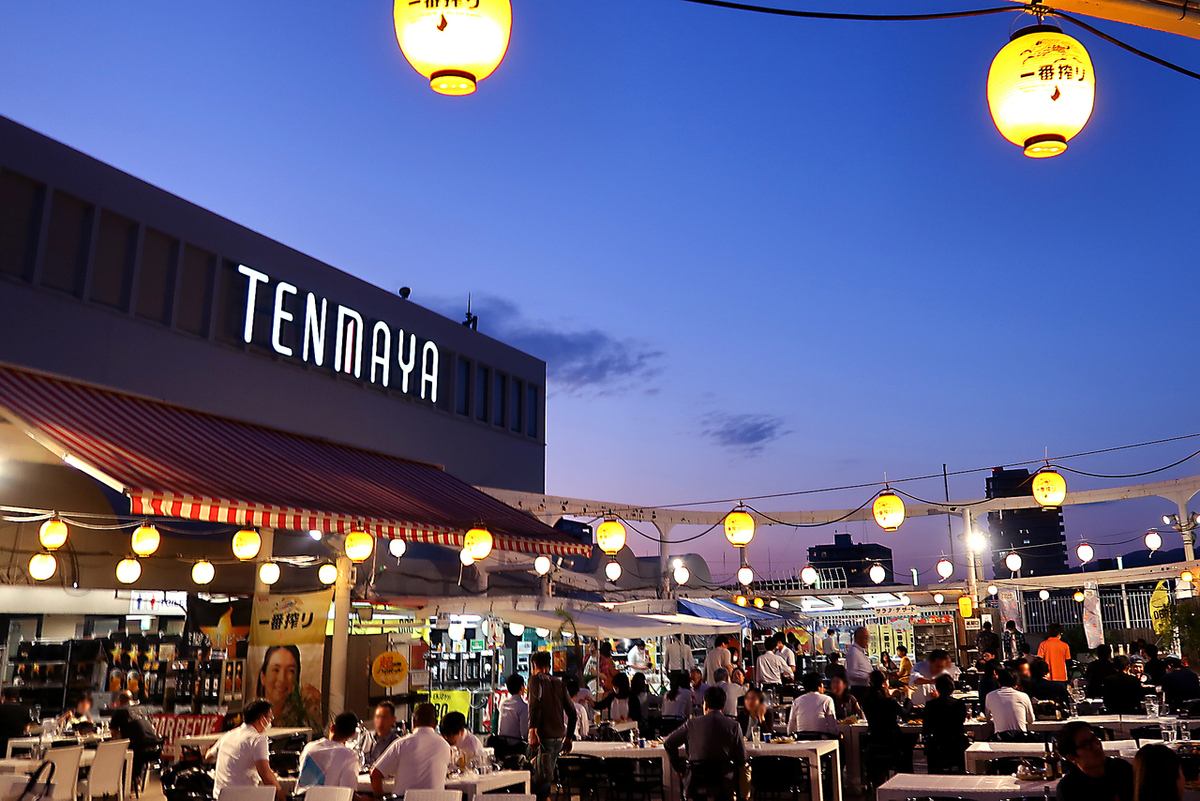 The beer garden is open again this year! Tenmaya is the place to be this summer!