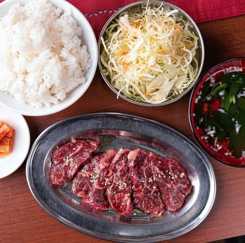 [Limited quantity] Beef skirt steak set meal 80g