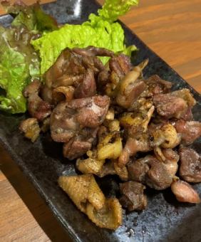 親鶏もも炭火焼