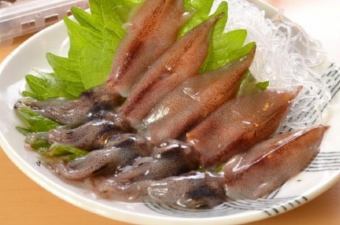 ほたるいか刺身