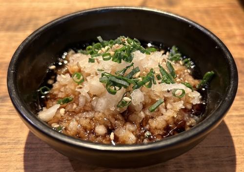 Demon grated ponzu sauce