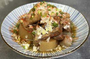 beef tendon radish