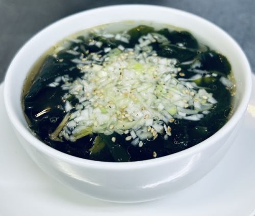 Seaweed soup