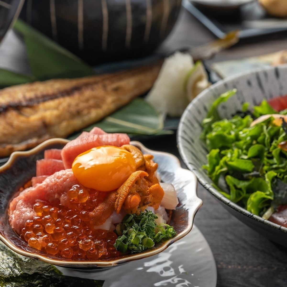 외형이 화려하고 맛있는 일품 요리를 준비하고 있습니다