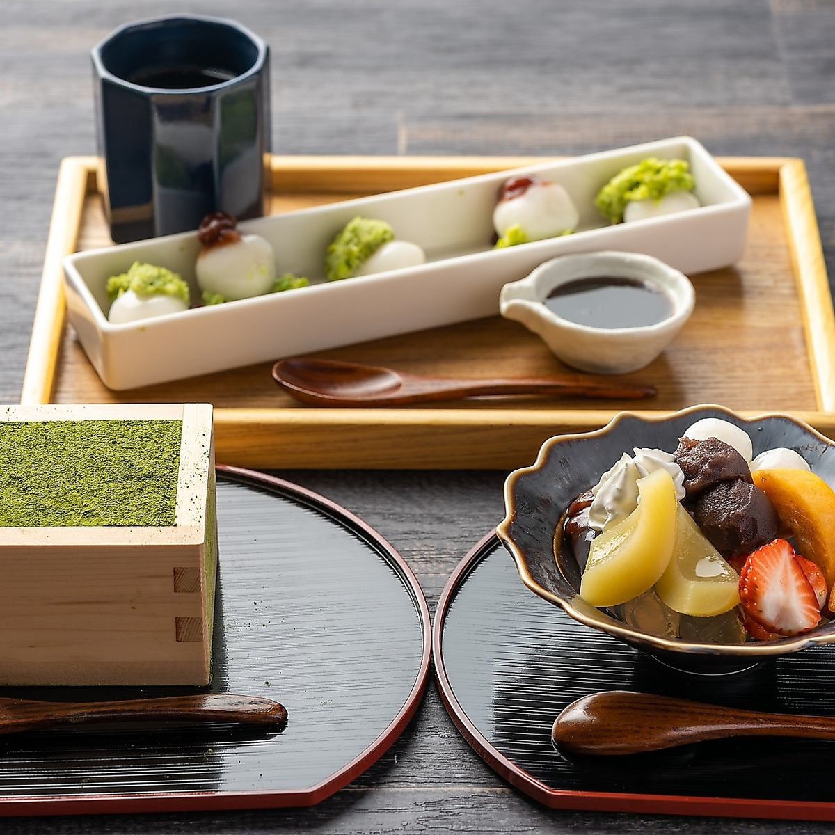 ◎ Enjoy a relaxing date in a Japanese-style space