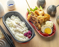 Fried chicken bento box