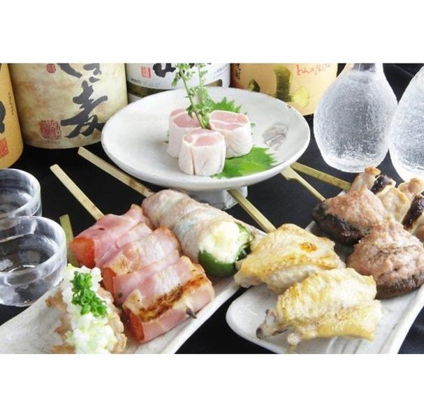 串焼きの種類が豊富☆
