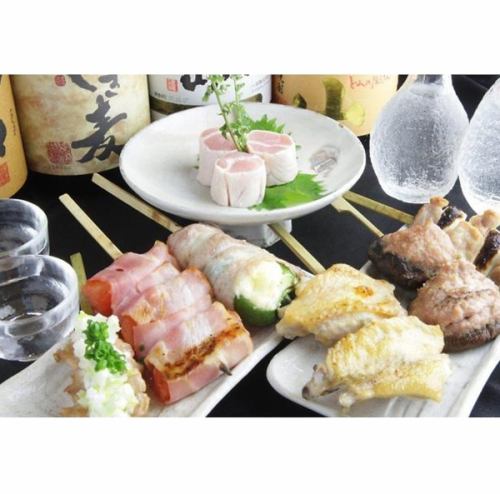 串焼きの種類が豊富☆