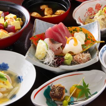 【お料理のみ】高知の旬を食べつくす『土佐旬彩コース』 6000円(税込)