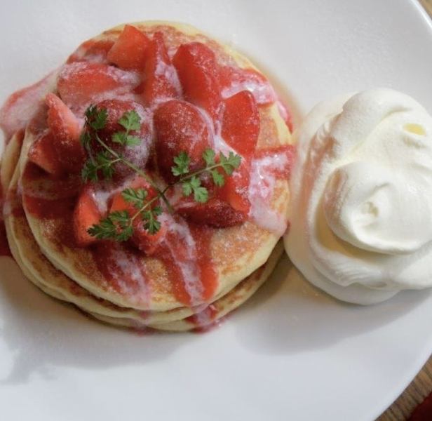 クリームチーズパンケーキ