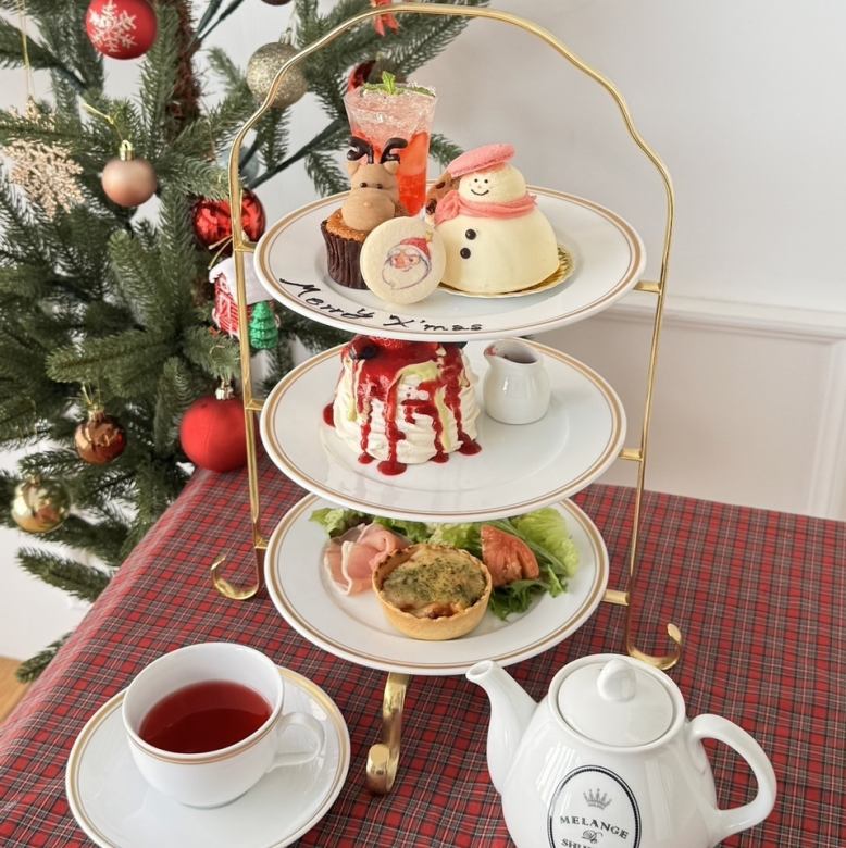 MELANGE De SHUHARI クリスマスSPハイティーセット