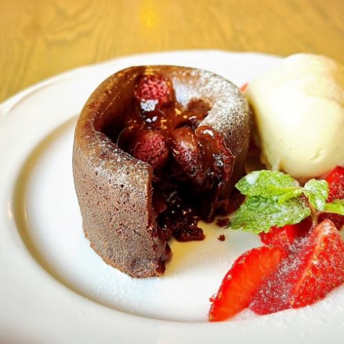 フォンダンショコラ・フランボワーズ