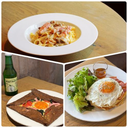 お食事メニューも充実