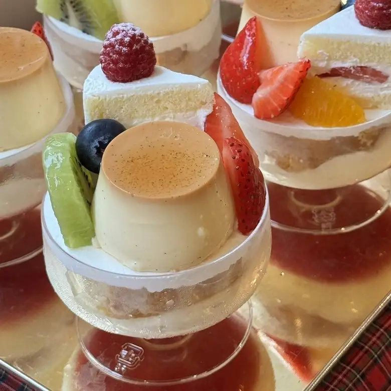 プリンアラモード