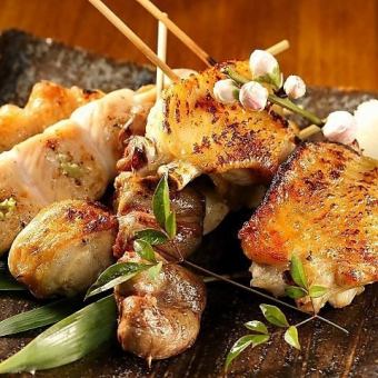 Assortment of 5 skewers