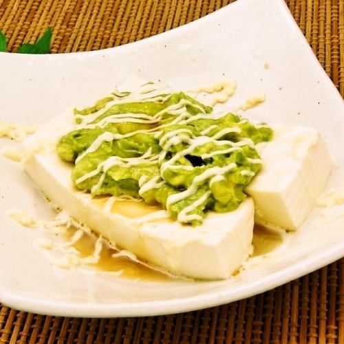 Avocado tofu