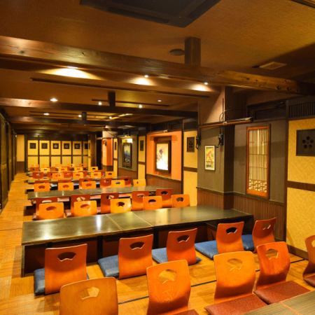 [Horigotatsu seats] It's easy to stretch your legs with a horigotatsu! Welcome party, farewell party, year-end party, New Year's party, company gathering, family meal, class reunion, parent gathering, off-party, after-party, etc. We provide a wide range of services◎