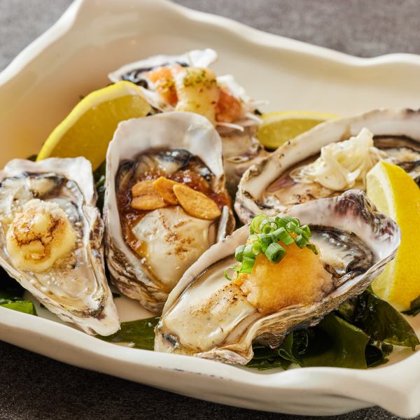 【三陸旬魚】生牡蠣×海鮮★当店に来たなら必ず食べてほしい逸品！銘柄焼酎・日本酒などと相性抜群♪
