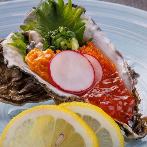 【三陸旬魚】生牡蠣×海鮮★当店に来たなら必ず食べてほしい逸品！銘柄焼酎・日本酒などと相性抜群♪