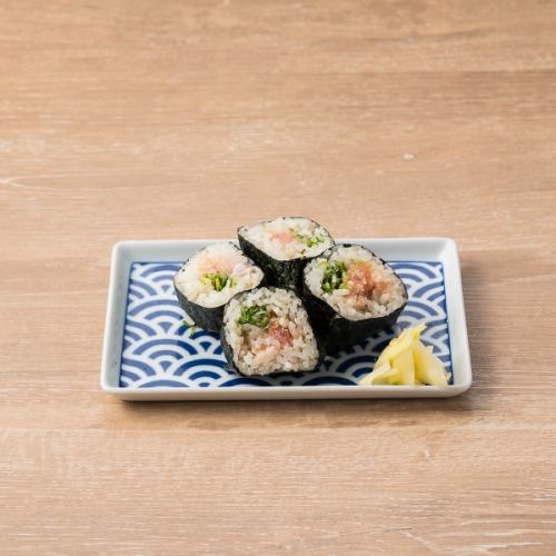 Negitoro roll/Toro-taku roll