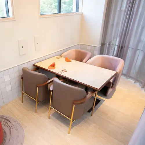 Relax in fully private or semi-private rooms