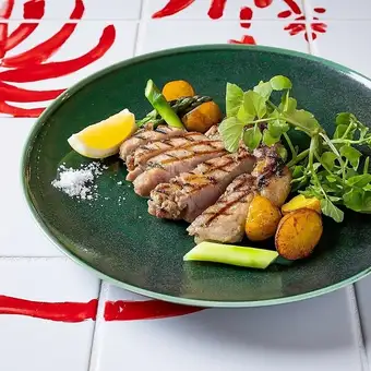 【course60】豚肩ロースのグリリアータや旬食材など