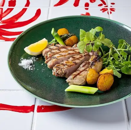 【course60】豚肩ロースのグリリアータや旬食材など