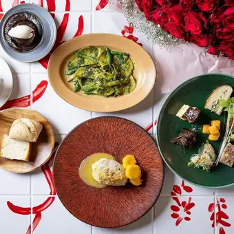 【Anniversary Course】 記念日にぴったり！黒毛和牛や極薄スライス生ハムなど
