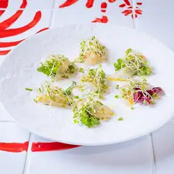 本日の鮮魚のカルパッチョ