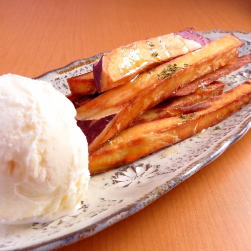 红薯蜂蜜棒-冰淇淋-