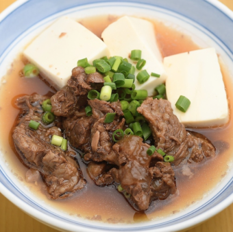 Stewed beef tendon and beef tongue
