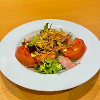本鮪中トロサラダ　ハーフサイズ
