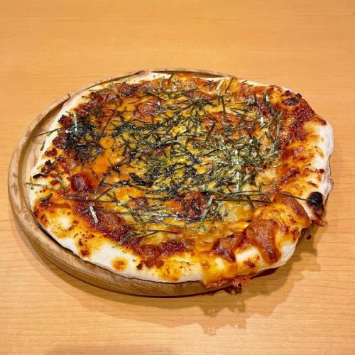 ピリ辛！えころとん使用肉味噌ピザ