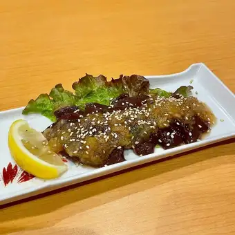 馬白レバー刺し