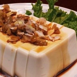 Chilled Tofu with Zhao Cai
