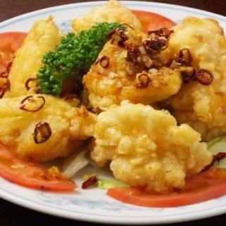 Large Shrimp with Japanese Pepper Salt