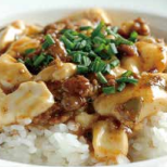 Mapo tofu rice