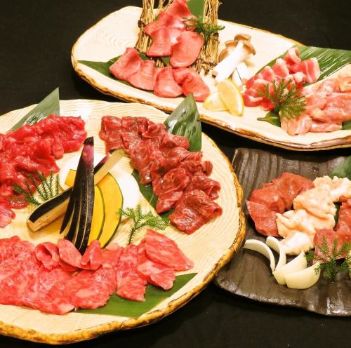 A banquet plan packed full of healthy and delicious yakiniku!