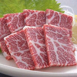 馬刺し霜降り