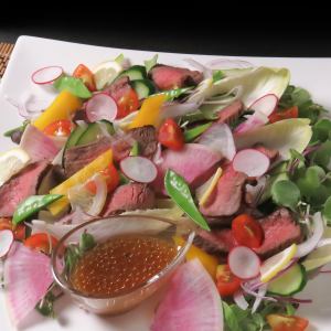 静岡そだち牛の肉サラダ