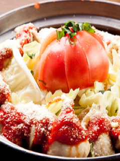 トマト鍋　（チーズ）