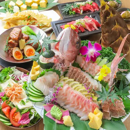【호평 당 부활/2H 음방부】 참 도조나 국산 소 카르파쵸, 일품 고기 초밥!호화 코스〈전 8품〉