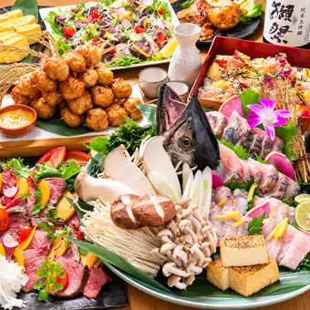 【秋季限定/2h飲放付】職人目利きの厳選食材！サワラしゃぶしゃぶ等秋の味覚を堪能<全8品>
