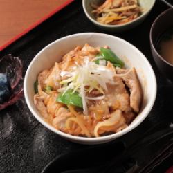 豚カルビ丼