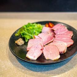 ポークハム三種盛