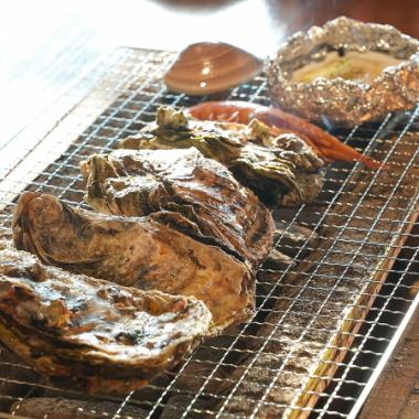 【能登牡蠣2バケツ食べ放題】 焼き牡蠣&蒸し牡蠣 4,980円(税込5,478円)