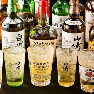 種類豊富なハイボール！