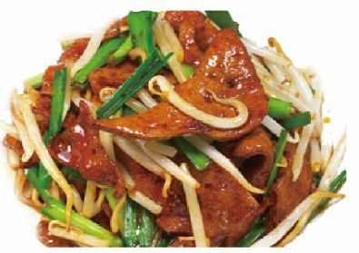 ニラレバ、回鍋肉、豚肉とキクラゲの玉子炒め