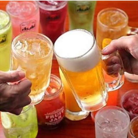駅から徒歩3分！種類豊富な飲み放題が大好評