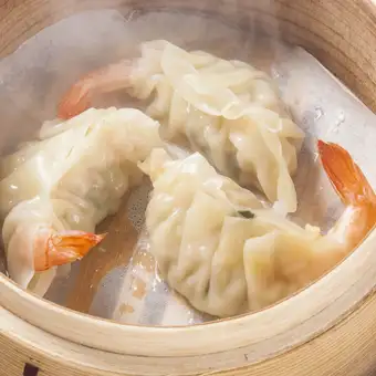 마치 새우 만두
